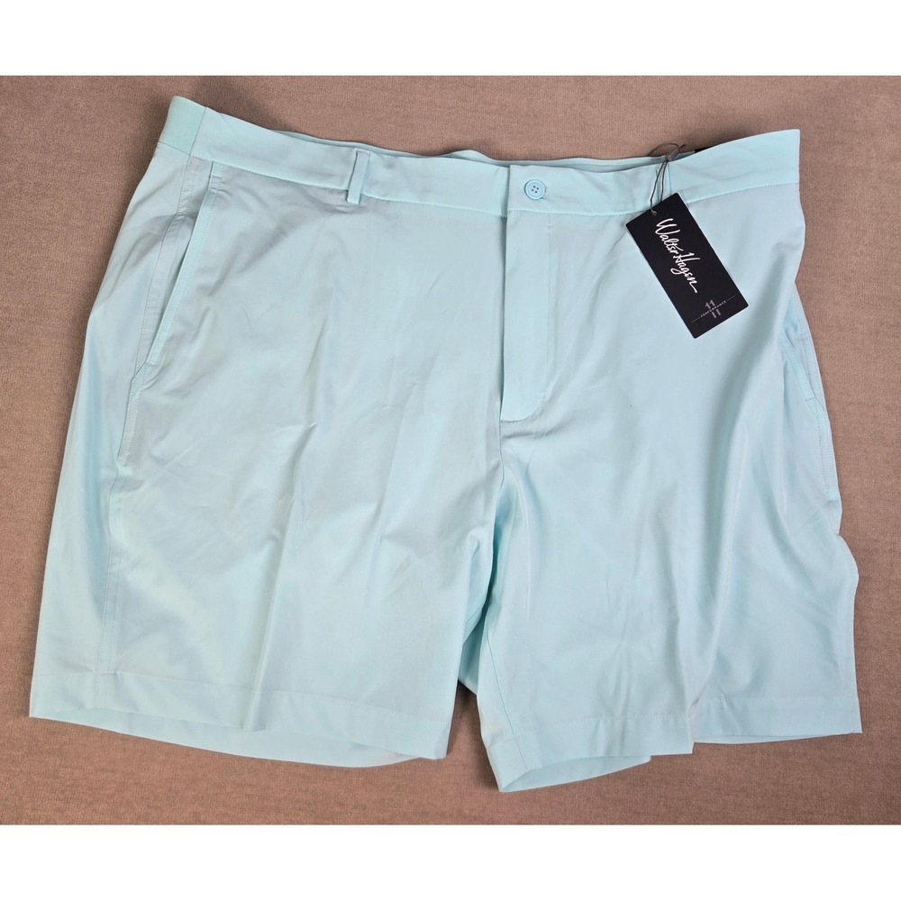 Walter Hagen Men 42 Blue Shore Performance 11 Golf Shorts 8" Stretch Cooling NEW - Picture 1 of 7